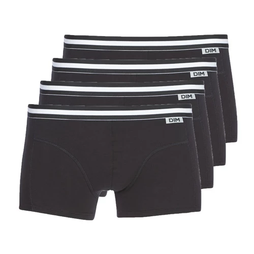 Sous-vêtements Homme Boxers DIM ECODIM COTON X 4 Noir 1 Sous-vêtements Homme Boxers DIM ECODIM COTON X 4 Noir
