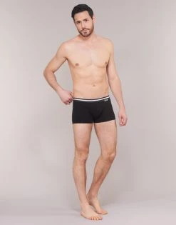 Sous-vêtements Homme Boxers DIM ECODIM COTON X 4 Noir / Gris -Boxers Homme Soldes 15221804 500 C