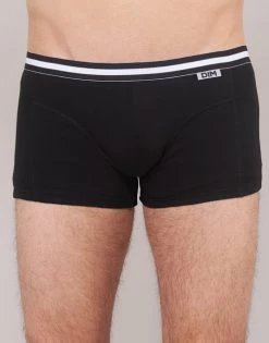 Sous-vêtements Homme Boxers DIM ECODIM COTON X 4 Noir / Gris -Boxers Homme Soldes 15221804 500 D