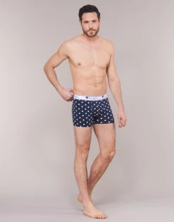 Sous-vêtements Homme Boxers Champion MIX UNI + IMPRIME X2 Noir / Rouge -Boxers Homme Soldes 15225918 500 C