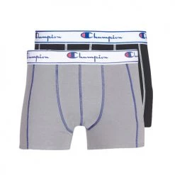 Sous-vêtements Homme Boxers Champion UNI X2 Noir / Gris