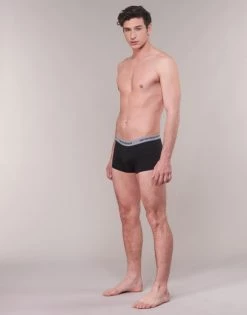 Sous-vêtements Homme Boxers Emporio Armani CC717-PACK DE 3 Noir -Boxers Homme Soldes 15263426 500 C