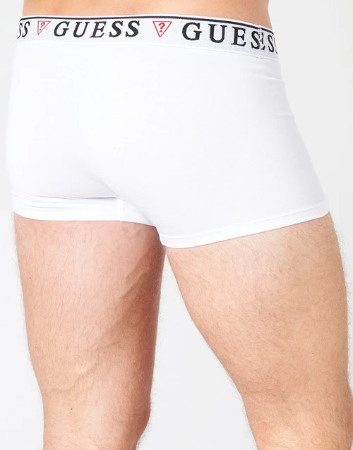 Sous-vêtements Homme Boxers Guess U97G01-JR003-A009 X3 Blanc 4 Sous-vêtements Homme Boxers Guess U97G01-JR003-A009 X3 Blanc – Image 4