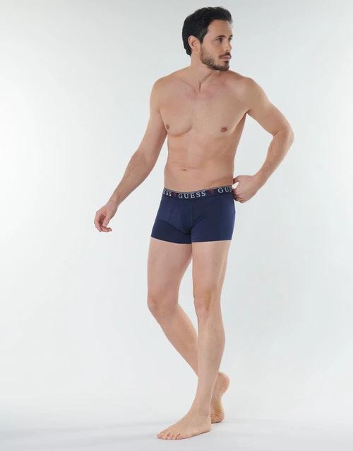 Sous-vêtements Homme Boxers Guess U97G01-JR003-D780 X3 Marine 3 Sous-vêtements Homme Boxers Guess U97G01-JR003-D780 X3 Marine – Image 3