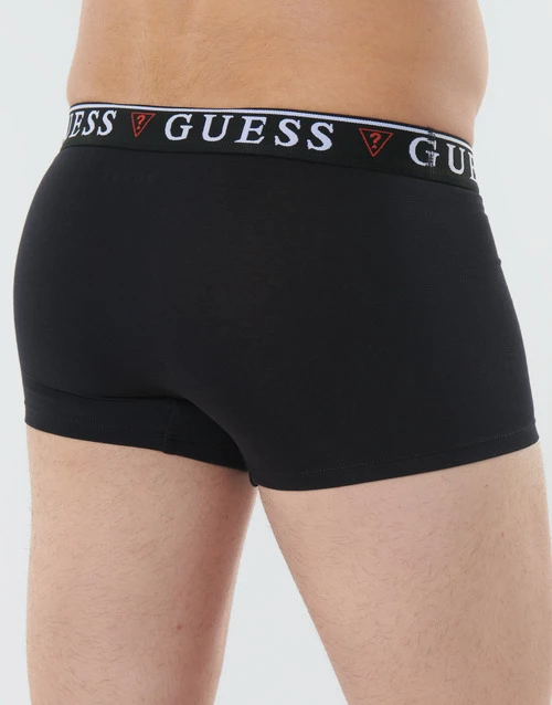 Sous-vêtements Homme Boxers Guess U97G01-JR003-A996 X3 Noir 4 Sous-vêtements Homme Boxers Guess U97G01-JR003-A996 X3 Noir – Image 4