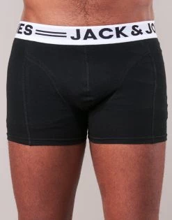 Sous-vêtements Homme Boxers Jack & Jones SENSE X 3 Noir 7 Sous-vêtements Homme Boxers Jack & Jones SENSE X 3 Noir -Boxers Homme Soldes 15578751 500 D