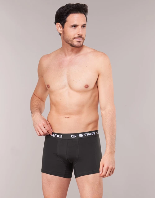 Sous-vêtements Homme Boxers G-Star Raw CLASSIC TRUNK CLR 3 PACK Noir / Vert 2 Sous-vêtements Homme Boxers G-Star Raw CLASSIC TRUNK CLR 3 PACK Noir / Vert – Image 2