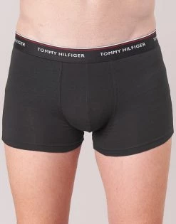 Sous-vêtements Homme Boxers Tommy Hilfiger PREMIUM ESSENTIALS-X3 Gris / Blanc / Noir -Boxers Homme Soldes 15669169 500 D