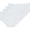 Sous-vêtements Femme Culottes & slips Sloggi BASIC+ X 4 Blanc