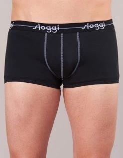 Sous-vêtements Homme Boxers Sloggi MEN START X 2 Noir -Boxers Homme Soldes 15704362 500 D