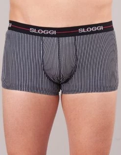 Sous-vêtements Homme Boxers Sloggi MEN START X 2 Noir -Boxers Homme Soldes 15704364 500 D