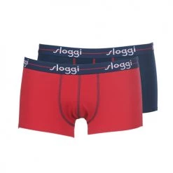 Sous-vêtements Homme Boxers Sloggi MEN START X 2 Marine / Rouge