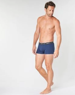 Sous-vêtements Homme Boxers DIM X-TEMP BOXER x3 Bleu / Marine / Noir -Boxers Homme Soldes 16184356 500 C