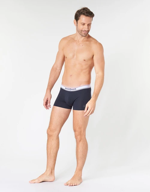 Sous-vêtements Homme Boxers Mariner JEAN JACQUES Marine 3 Sous-vêtements Homme Boxers Mariner JEAN JACQUES Marine – Image 3