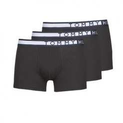 Sous-vêtements Homme Boxers Tommy Hilfiger LOGO 3 PACK Noir