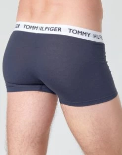 Sous-vêtements Homme Boxers Tommy Hilfiger UM0UM01810-CHS-NOOS Marine -Boxers Homme Soldes 16218763 500 D