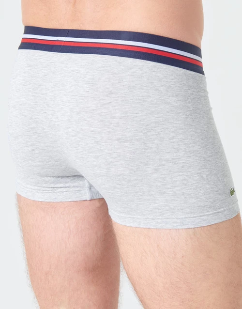 Sous-vêtements Homme Boxers Lacoste 5H3386-W34 X3 Marine / Chine / Rouge 4 Sous-vêtements Homme Boxers Lacoste 5H3386-W34 X3 Marine / Chine / Rouge – Image 4
