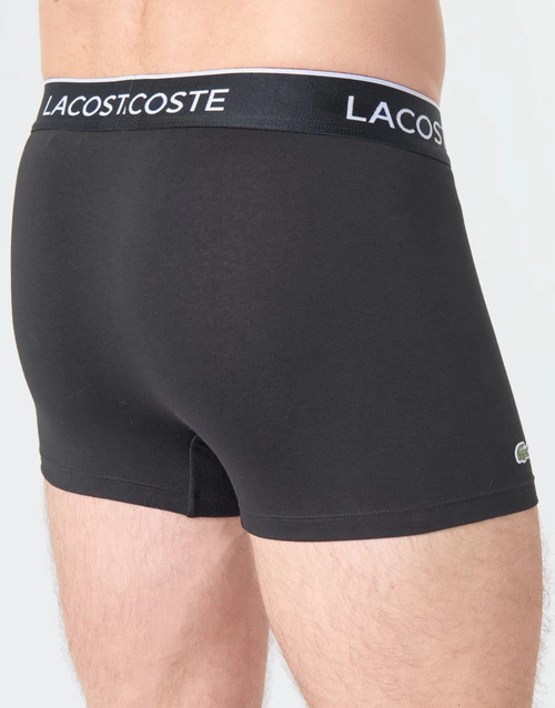 Sous-vêtements Homme Boxers Lacoste 5H3389-031 X3 Noir 4 Sous-vêtements Homme Boxers Lacoste 5H3389-031 X3 Noir – Image 4