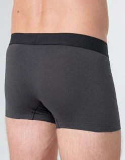 Sous-vêtements Homme Boxers Levi's MEN SOLID TRUNK PACK X2 Noir -Boxers Homme Soldes 16219026 500 D