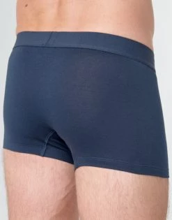 Sous-vêtements Homme Boxers Levi's MEN SOLID TRUNK PACK X2 Marine -Boxers Homme Soldes 16219027 500 D