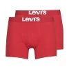 Sous-vêtements Homme Boxers Levi's MEN SOLID BASIC PACK X2 Rouge