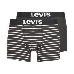 Sous-vêtements Homme Boxers Levi's MEN VINTAGE PACK X2 Noir