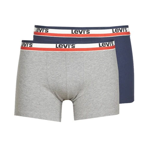 Sous-vêtements Homme Boxers Levi's MEN SPRTSWR PACK X2 Marine 1 Sous-vêtements Homme Boxers Levi's MEN SPRTSWR PACK X2 Marine