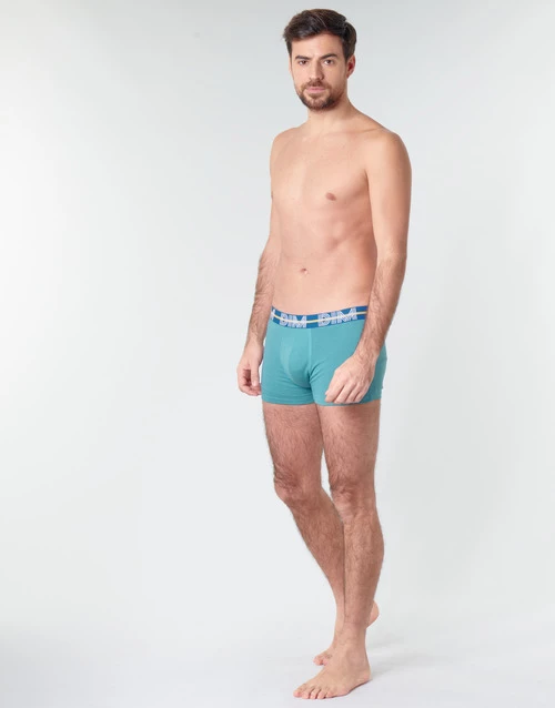 Sous-vêtements Homme Boxers DIM BO POWERFUL X3 Bleu / Vert / Noir 3 Sous-vêtements Homme Boxers DIM BO POWERFUL X3 Bleu / Vert / Noir – Image 3