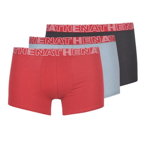 Sous-vêtements Homme Boxers Athena BASIC COLOR X3 Noir / Bordeaux / Gris 1 Sous-vêtements Homme Boxers Athena BASIC COLOR X3 Noir / Bordeaux / Gris