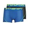 Sous-vêtements Homme Boxers Athena AIR PERFORMANCE X2 Noir / Bleu