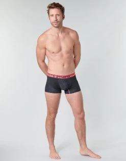 Sous-vêtements Homme Boxers Athena RUNNING X2 Noir / Bicolore -Boxers Homme Soldes 16462035 500 C