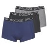 Sous-vêtements Homme Boxers Hom HOM BOXERLINES BOXER BRIEF PACK X3 Noir / Marine / Gris