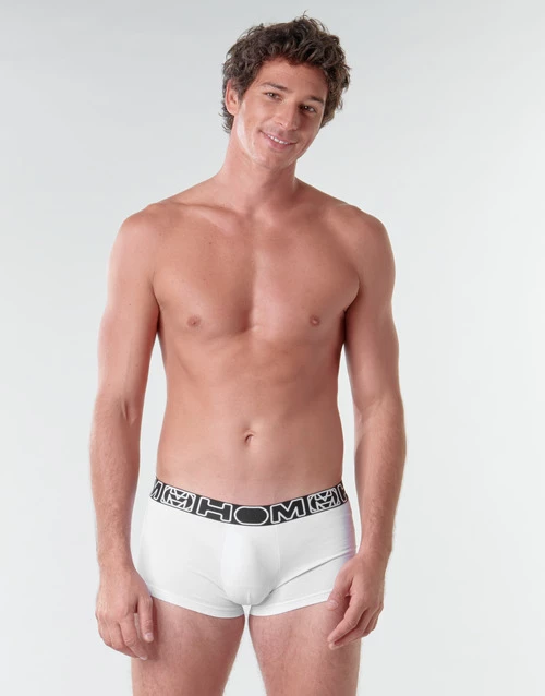 Sous-vêtements Homme Boxers Hom BERTRAND TRUNK Blanc 2 Sous-vêtements Homme Boxers Hom BERTRAND TRUNK Blanc – Image 2