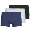 Sous-vêtements Homme Boxers Mariner PACK COTON BIO X3 Noir / Marine / Gris