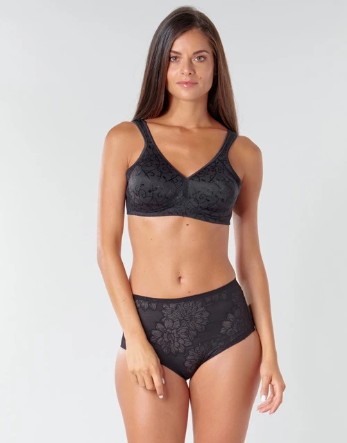 Sous-vêtements Femme Triangles / Sans armatures Triumph ELEGANT COTTON Noir 2 Sous-vêtements Femme Triangles / Sans armatures Triumph ELEGANT COTTON Noir – Image 2