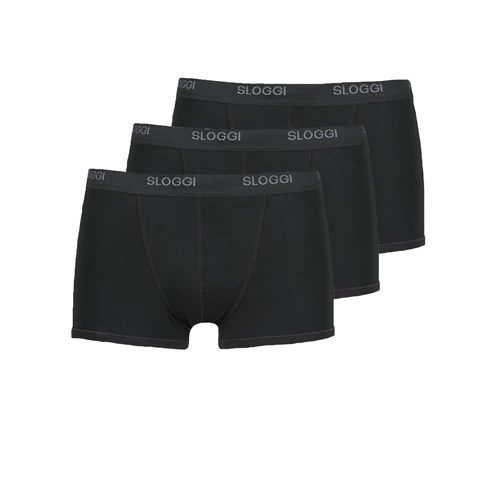 Sous-vêtements Homme Boxers Sloggi BOXER SHORT X3 Noir 1 Sous-vêtements Homme Boxers Sloggi BOXER SHORT X3 Noir