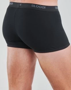 Sous-vêtements Homme Boxers Sloggi BOXER SHORT X3 Noir 7 Sous-vêtements Homme Boxers Sloggi BOXER SHORT X3 Noir -Boxers Homme Soldes 18841489 500 D