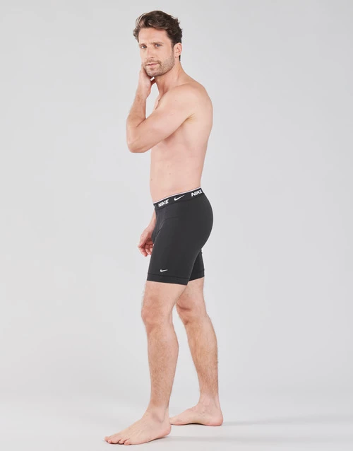 Sous-vêtements Homme Boxers Nike EVERYDAY COTTON STRTCH X3 Noir 3 Sous-vêtements Homme Boxers Nike EVERYDAY COTTON STRTCH X3 Noir – Image 3
