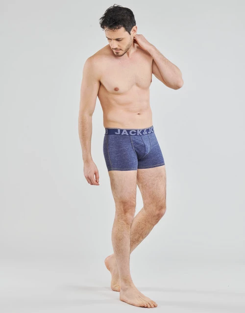 Sous-vêtements Homme Boxers Jack & Jones JACDENIM X3 Bleu / Gris / Gris 3 Sous-vêtements Homme Boxers Jack & Jones JACDENIM X3 Bleu / Gris / Gris – Image 3