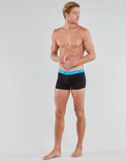 Sous-vêtements Homme Boxers Jack & Jones JACLEE X5 Bleu -Boxers Homme Soldes 18851819 500 C