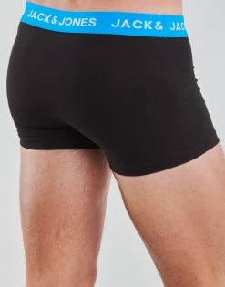 Sous-vêtements Homme Boxers Jack & Jones JACLEE X5 Bleu -Boxers Homme Soldes 18851819 500 D