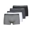 Sous-vêtements Homme Boxers Athena BASIC COTON X4 Gris foncé / Noir / Blanc / Noir