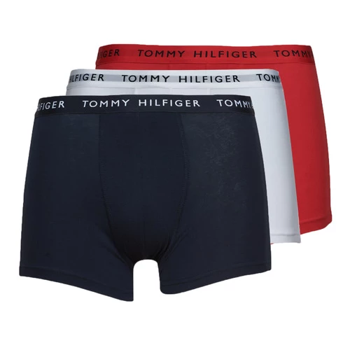 Sous-vêtements Homme Boxers Tommy Hilfiger TRUNK X3 Blanc / Rouge / Marine 1 Sous-vêtements Homme Boxers Tommy Hilfiger TRUNK X3 Blanc / Rouge / Marine