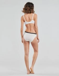 Sous-vêtements Femme Emboitants DIM GENEROUS COTON BIO Blanc -Boxers Homme Soldes 18873959 500 D