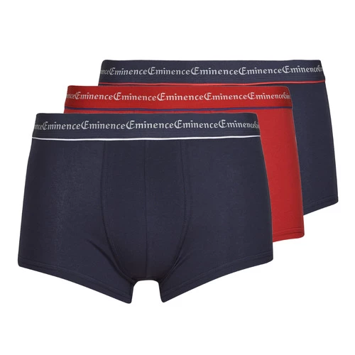 Sous-vêtements Homme Boxers Eminence LE33 X3 Marine / Rouge / Marine 1 Sous-vêtements Homme Boxers Eminence LE33 X3 Marine / Rouge / Marine