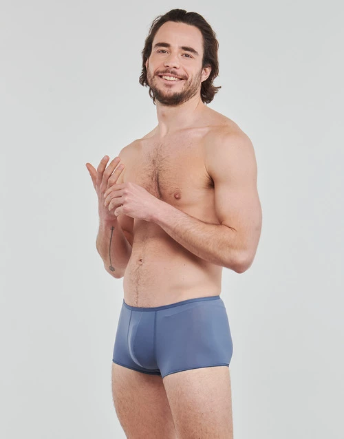 Sous-vêtements Homme Boxers Hom PLUMES TRUNK Bleu 3 Sous-vêtements Homme Boxers Hom PLUMES TRUNK Bleu – Image 3