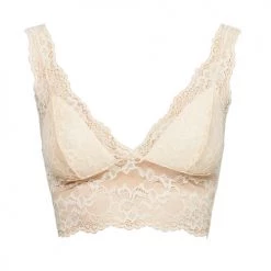 Sous-vêtements Femme Triangles / Sans armatures Pieces PCLINA Beige