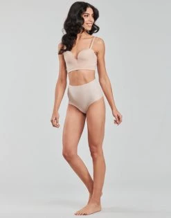 Sous-vêtements Femme Emboitants WONDERBRA ULTIMATE BACKLESS Beige -Boxers Homme Soldes 20098059 500 C