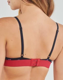 Sous-vêtements Femme Triangles / Sans armatures Tommy Hilfiger BRALETTE Marine -Boxers Homme Soldes 20127816 500 D