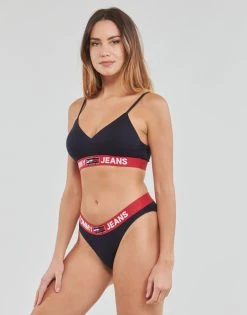 Sous-vêtements Femme Brassières Tommy Hilfiger BRALETTE Marine -Boxers Homme Soldes 20127817 500 C